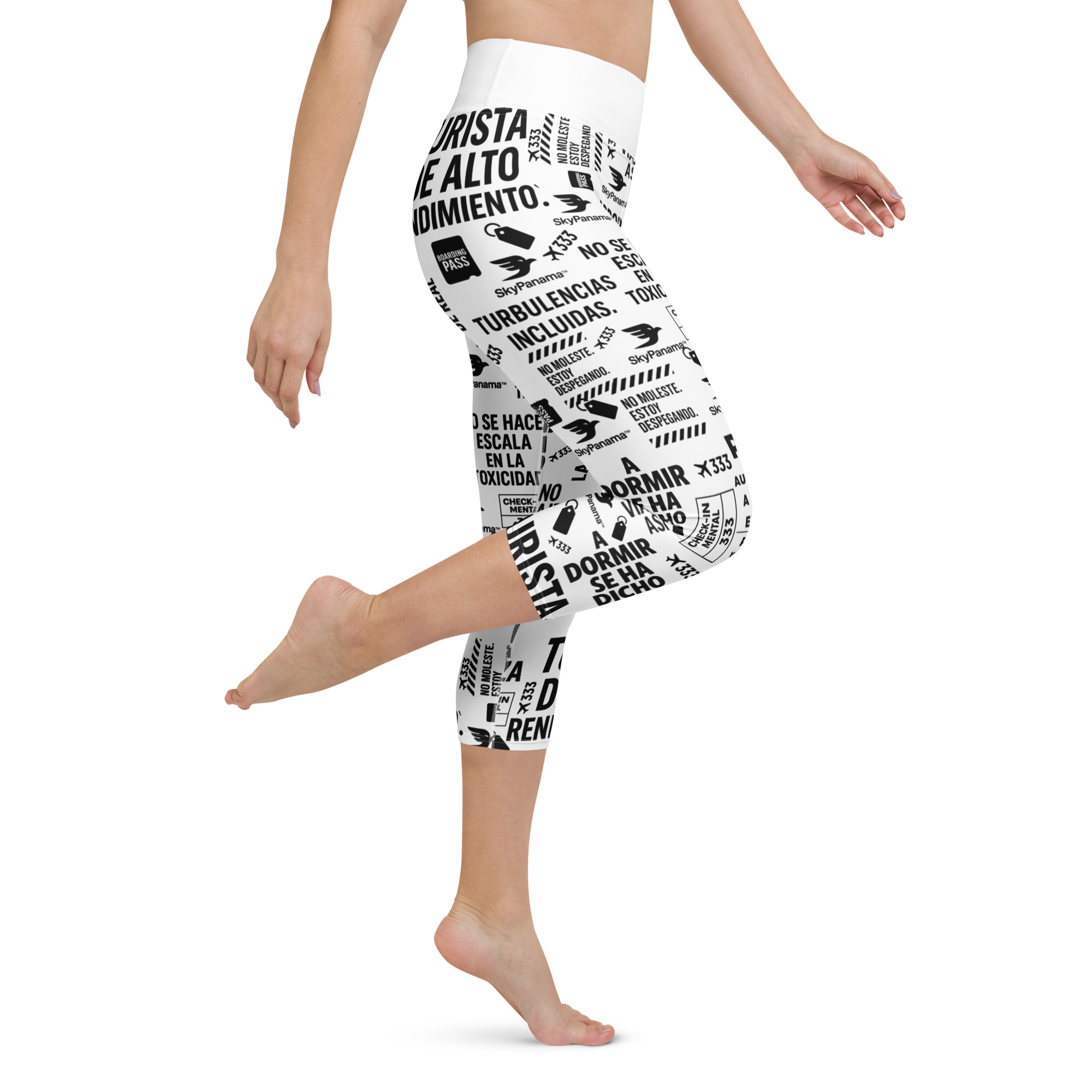 Leggings capri de yoga SkyPanama™