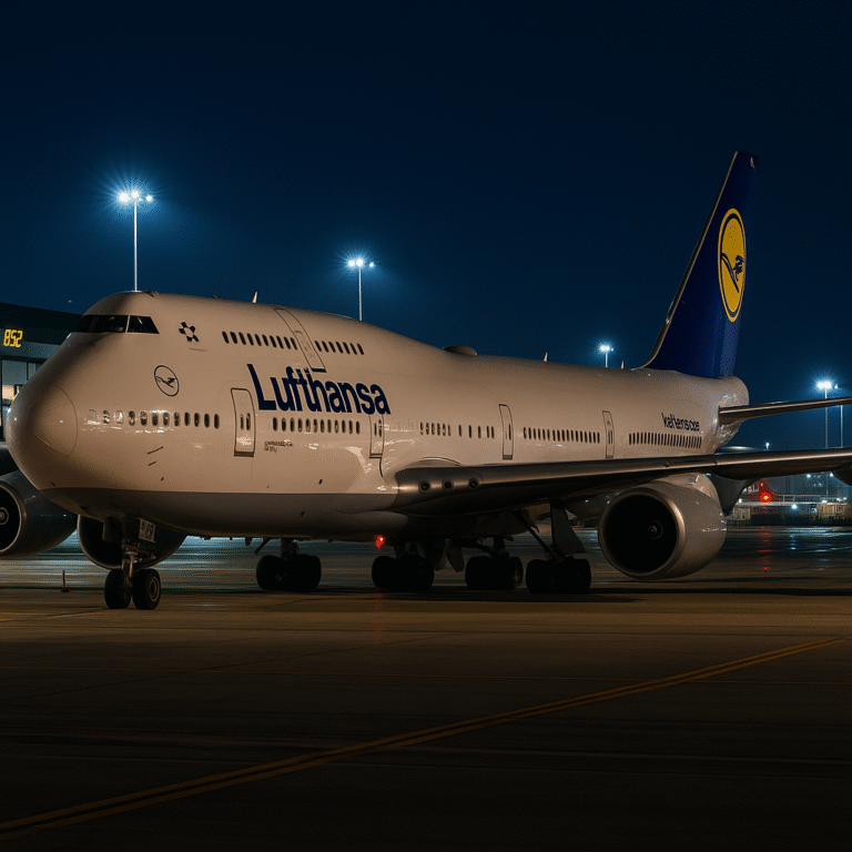 Caos en un vuelo de Lufthansa