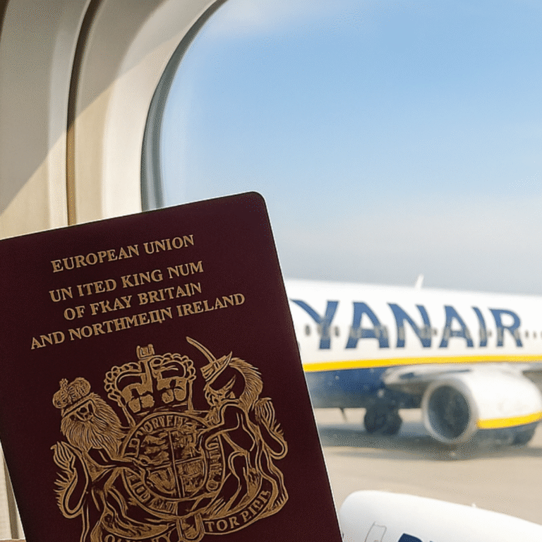 Carne, pollo… o pasaporte: el menú sorpresa de Ryanair