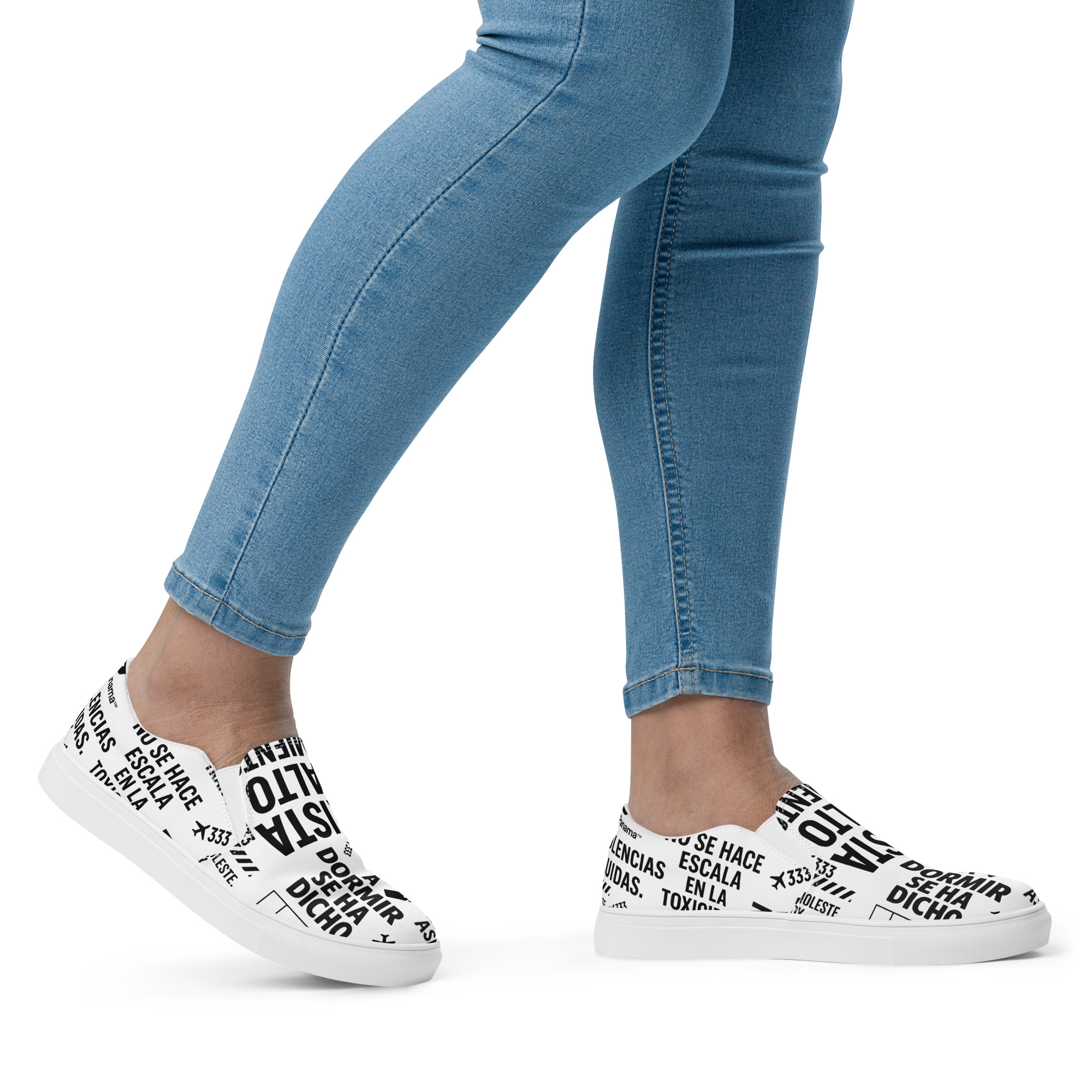 Zapatillas de lona sin cordones para mujer SkyPanama™ - Image 2