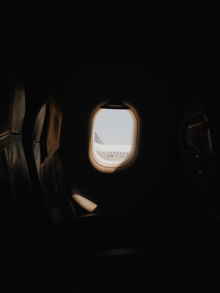airplane window