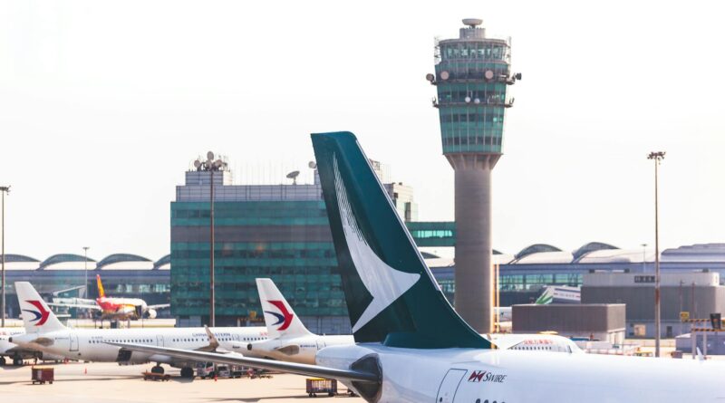 green and gray airport