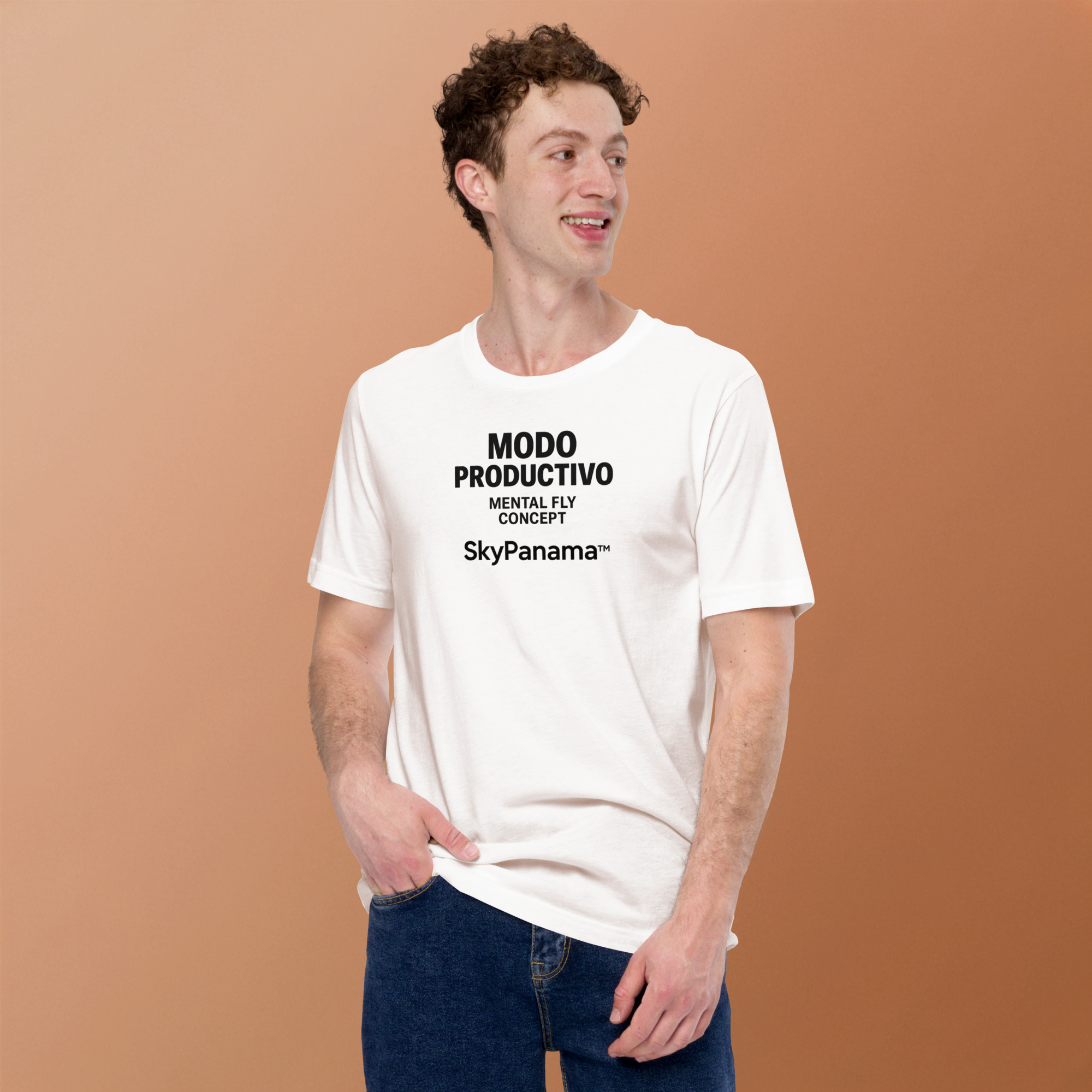 Camiseta de manga corta unisex SkyPanama™ - Image 17