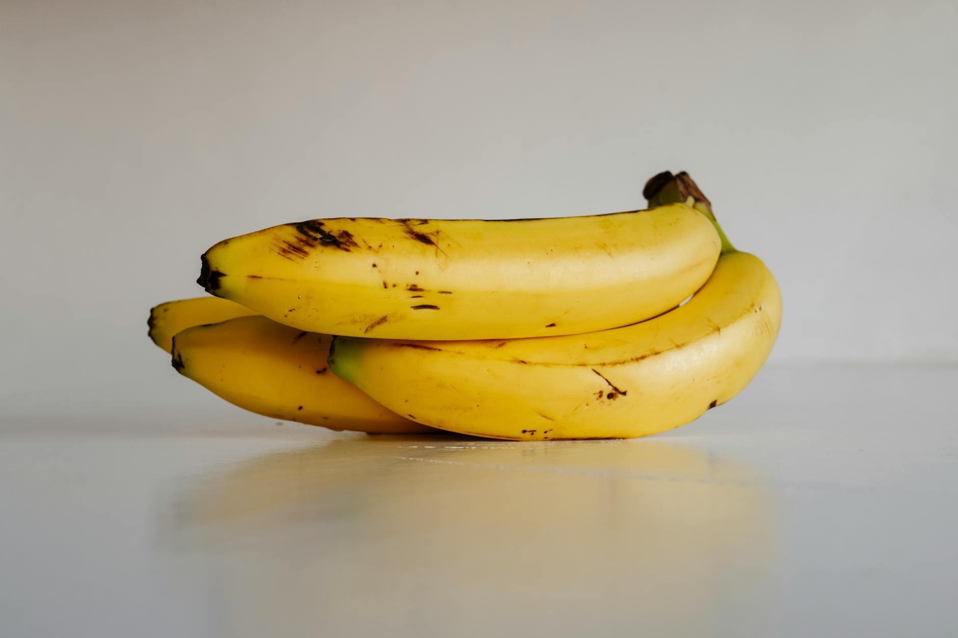 close up of bananas